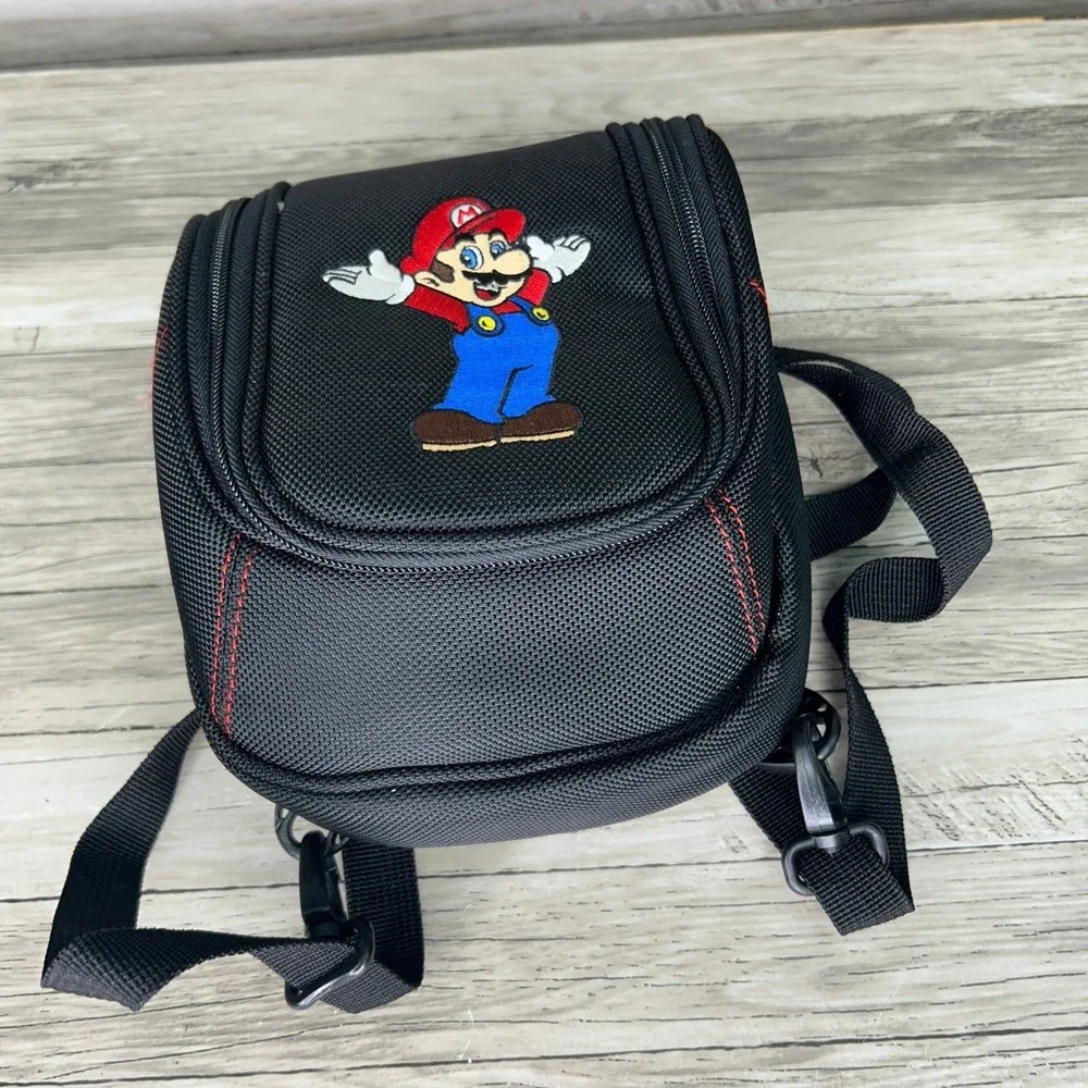 Nintendo 3DS Deluxe Game Traveler Carrying Case Mini Backpack DS DSI XL Mario